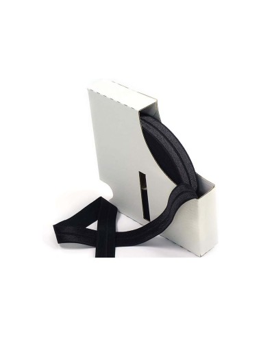 Bies elástico (ancho 1,9cm) de Matsa -NEGRO