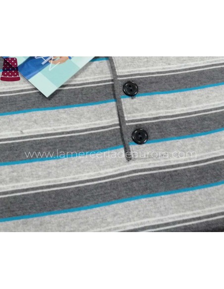 Pijama hombre largo entretiempo 7263 de Asman