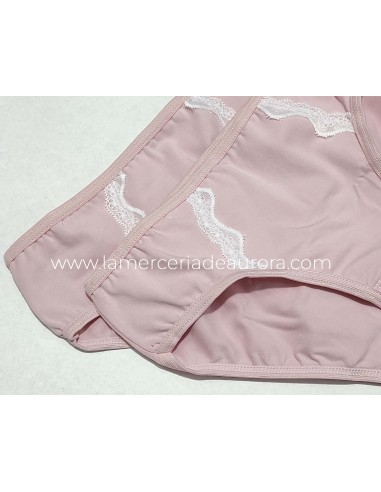 Braga niña nude y puntilla (pack 2 uds)...