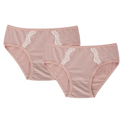 Braga niña nude y puntilla (pack 2 uds) Delicatta by...