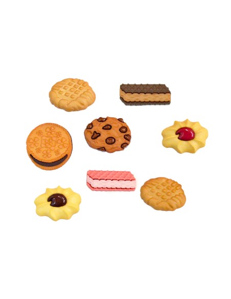 Botones decorativos In the Cookie Jar (8 piezas) de Dress It Up