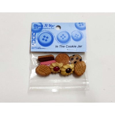 Botones decorativos In the Cookie Jar (8 piezas) de Dress... 2