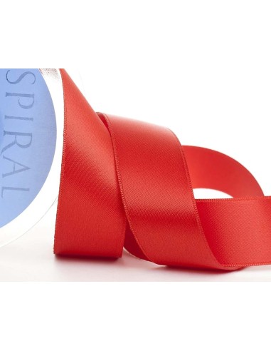 Cinta de raso (satén) de Spiral - 14-ROJO