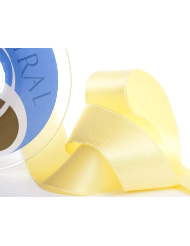 Cinta de raso (satén) de Spiral - 09-AMARILLO CLARO
