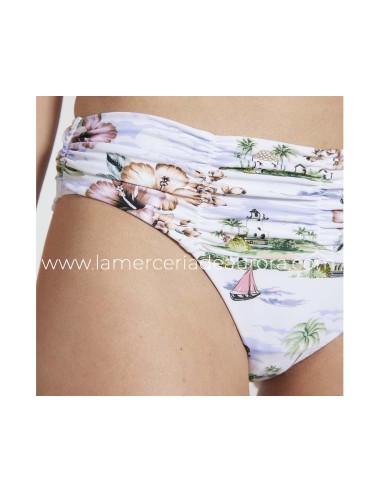 Bikini baño reductor copa C con aros sin relleno Island de Ysabel Mora