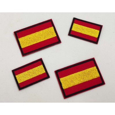 Adhesivos bordados bandera de España