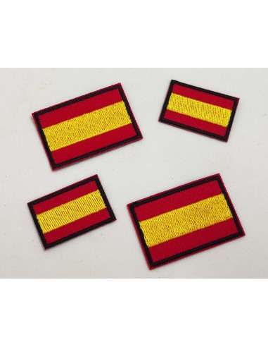 Adhesivos bordados bandera de España