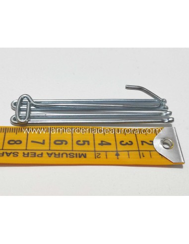 Garfio metálico fruncidor para cortinas techo