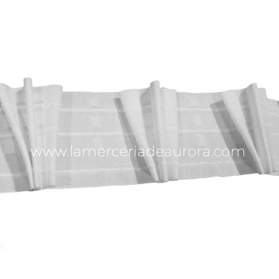 Cinta cortina abanico