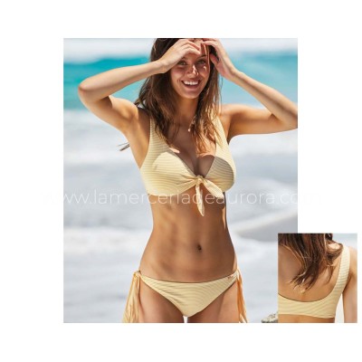 Bikini baño copa B sin aros con relleno Río de Ysabel Mora
