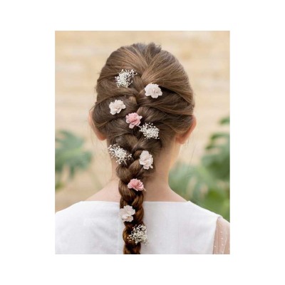 Pincho para recogidos con flores Zoe (2 uds) de Siena...