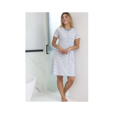 Camisón mujer manga corta 9102 de Muslher