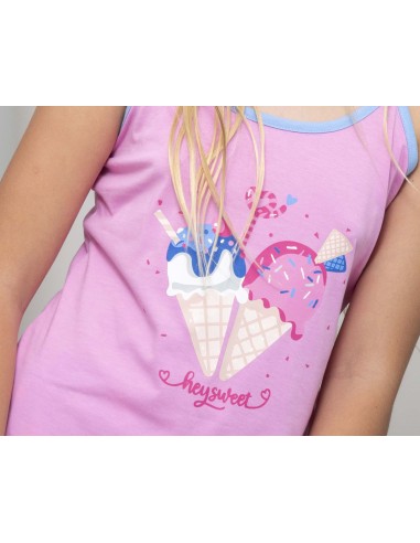 Pijama corto juvenil algodón Cucuruchos de Muslher