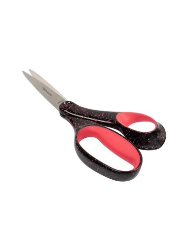 Tijera SoftGrip para moteado rosa (20cm) de Fiskars