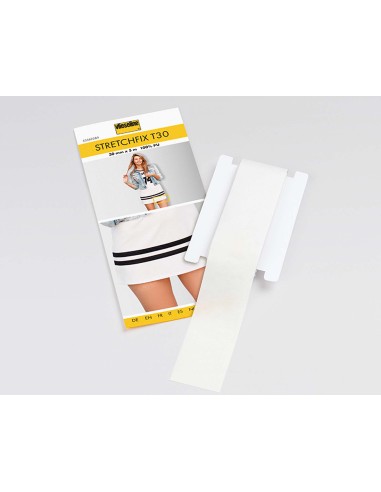 Cinta dobladillos y bajos elástica (viledón/fliselina) Strechfix T30 de Vliseline