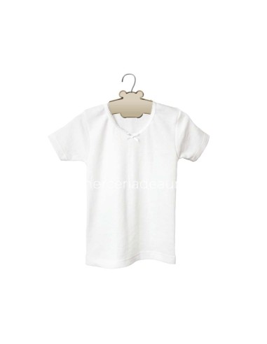 Camiseta interior termal niña manga corta 1228 de Calamaro