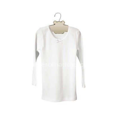 Camiseta interior termal niña manga larga K1139 de Calamaro