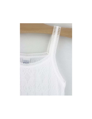 Camiseta niña tirante fino calada 333 de Rapife - DETALLE
