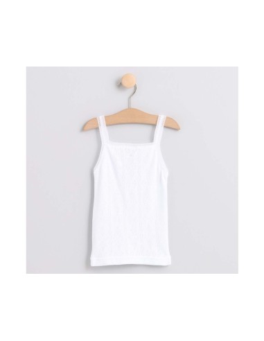 Camiseta niña tirante fino calada 333 de Rapife