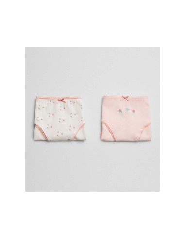 Braga niña algodón Flowers (pack 2 uds) de...