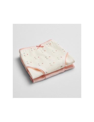 Braga niña algodón Flowers (pack 2 uds) de...