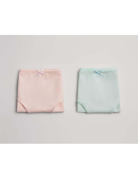 Braga niña algodón 18312 pastel (pack 2 uds) de Ysabel Mora