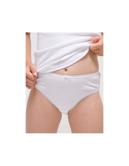 Braga niña algodón lisa 2304 de Rapife