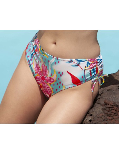 Bikini baño mujer reductor copa C con aros sin relleno 12.042C de Deidad