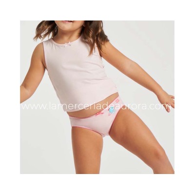 Bragas algodón niña Planetas, estrellas y nubes (pack 3...