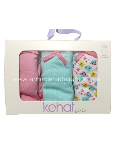 Bragas algodón niña Planetas, estrellas y nubes...