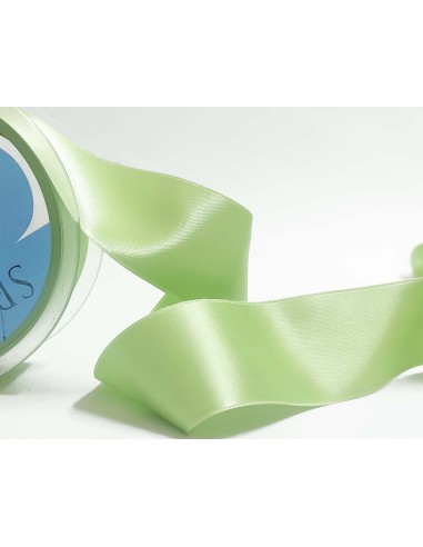 Cinta de raso (satén) de Spiral - 11-VERDE PISTACHO