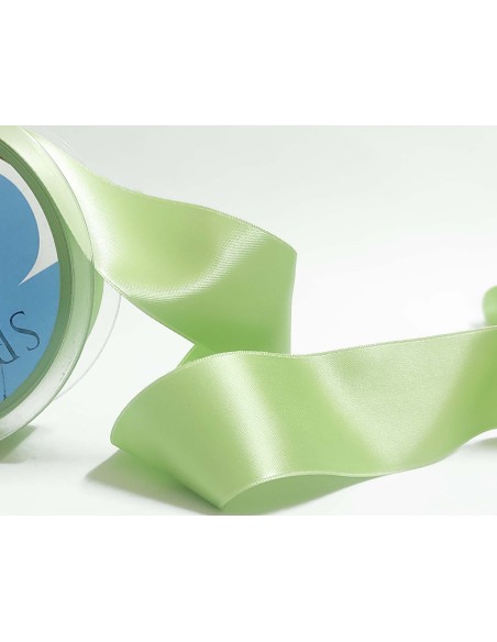 Cinta de raso (satén) de Spiral - 11-VERDE PISTACHO Cinta de raso (satén) de Spiral - 11-VERDE PISTACHO