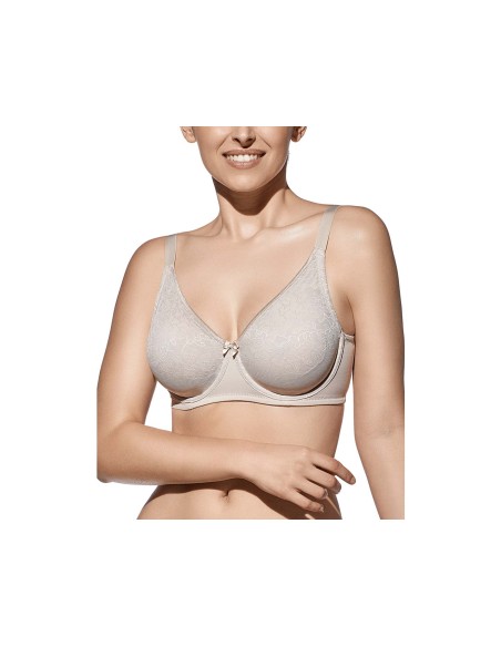 Sujetador Inma copa C con aros y sin relleno de Selene - TIERRA