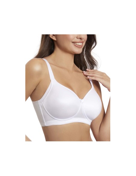 Sujetador Marla copa C sin aros y con relleno de Selene - BLANCO