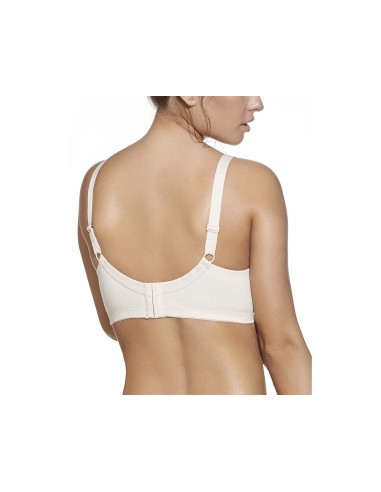 Sujetador Blanca copa C sin aros ni relleno de...