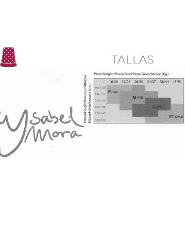 Panty verano infantil sin demarcación 10 DEN...