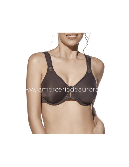 Sujetador LOREA de SELENE - MARRÓN