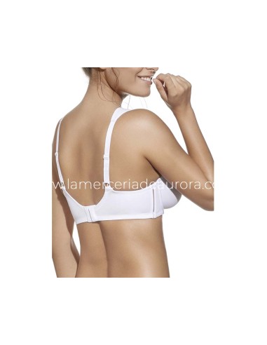 Sujetador Lorea copa D con aros sin relleno de...