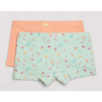 Bóxer culotte niña Helados y frutas (pack 2 ud) 18387 de...