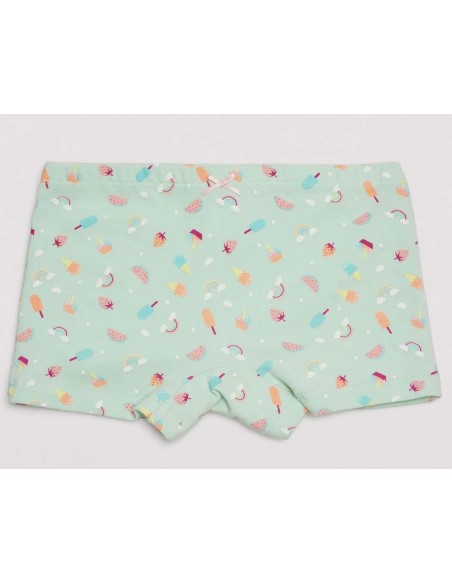 Bóxer culotte niña Helados y frutas (pack 2 ud) 18387 de Ysabel Mora