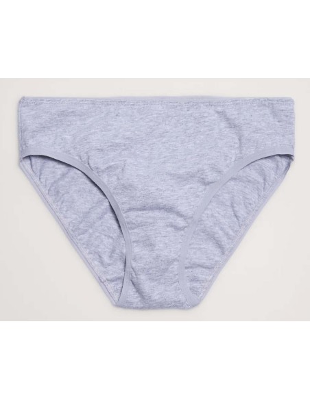 Braga bikini juvenil algodón Rosa salmón y gris (pack 2 ud) 18803 de Ysabel Mora