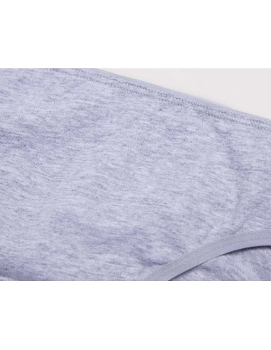 Braga bikini juvenil algodón Rosa salmón y gris...