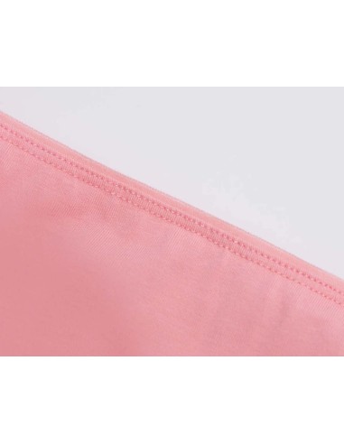 Braga bikini juvenil algodón Rosa salmón y gris...