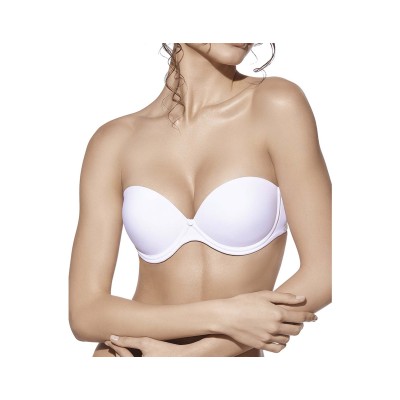 Sujetador Carlota copa B con aros y relleno push-up +2 de Selene - NEGRO 2