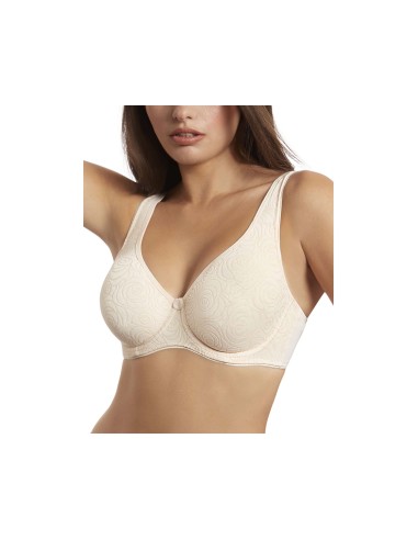 Sujetador Teresa copa C con aros sin relleno de Selene - ROSÉ