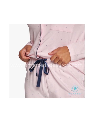 Pijama largo mujer entretiempo abierto 230014...
