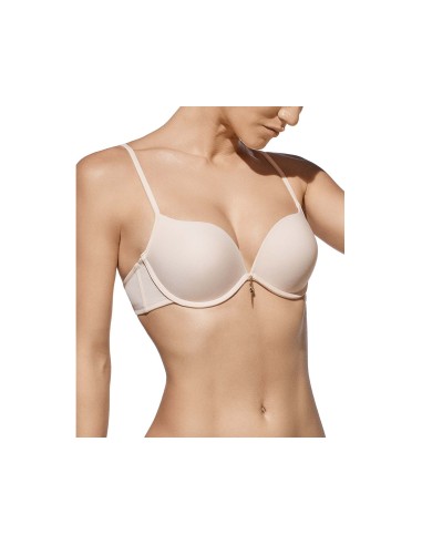 Sujetador Raquel copa B con aros y relleno push-up +2 de Selene - ROSÉ