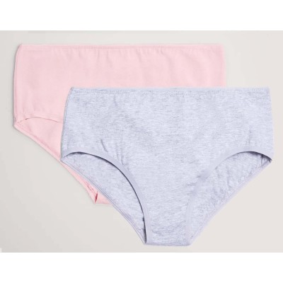 Braga hipster juvenil algodón Rosa y gris claro (pack 2 ud) 18804 de Ysabel Mora
