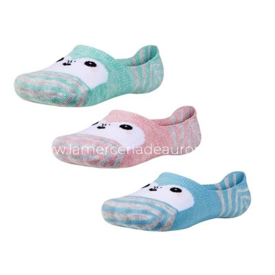 Calcetín invisible fantasía 32221 de Ysabel Mora - varios...