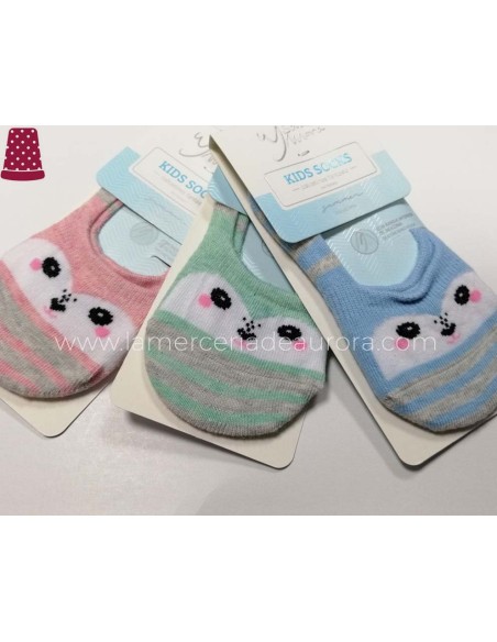 Calcetín invisible fantasía 32221 de Ysabel Mora - varios colores